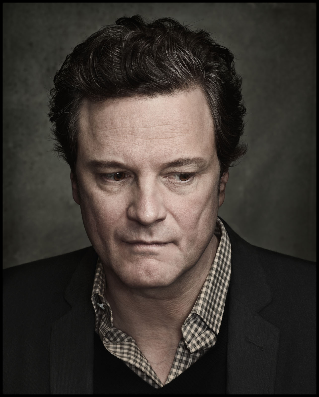 Colin Firth - Hollywood, CA - Newsweek