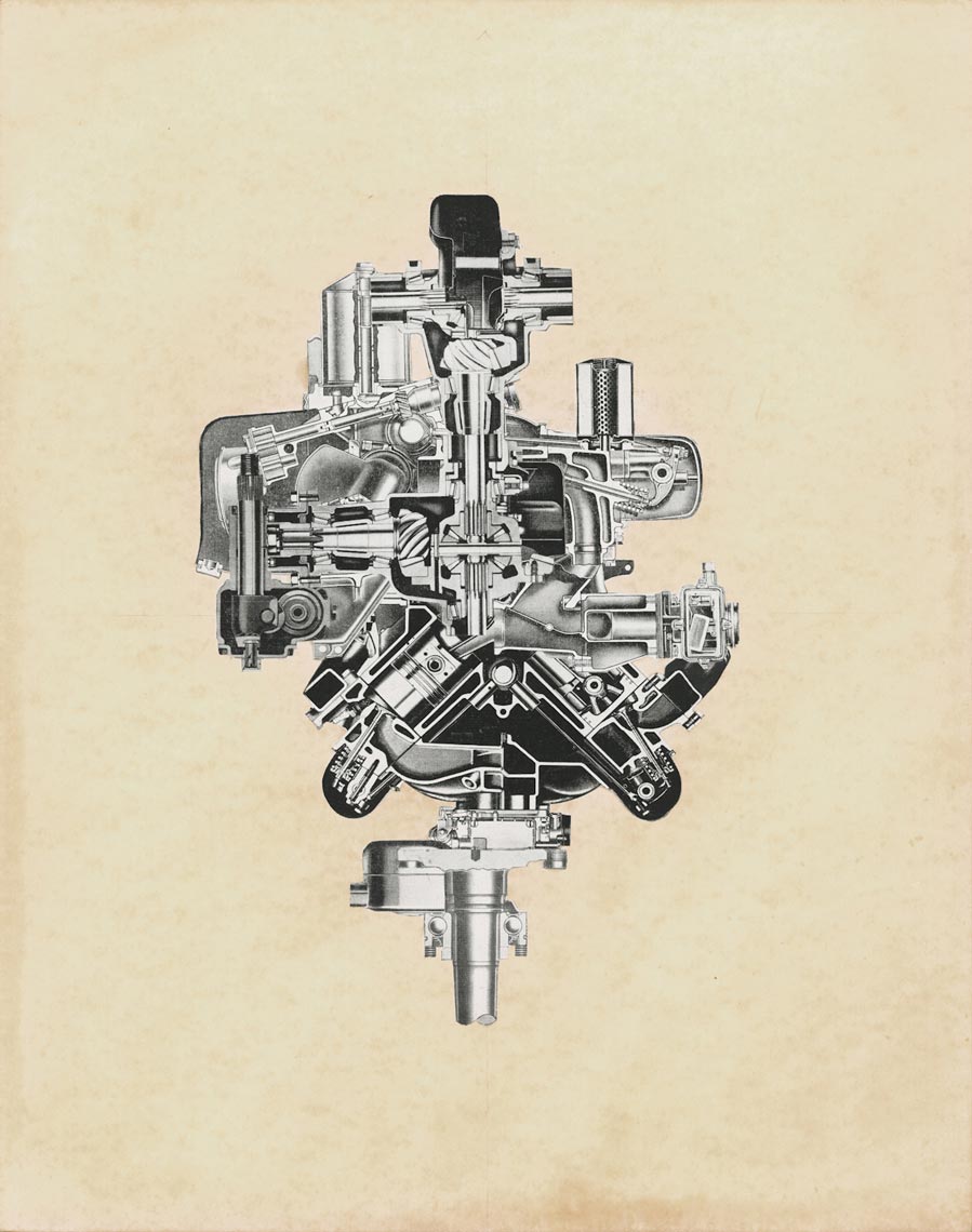 No. 5 - Cut Paper, Graphite