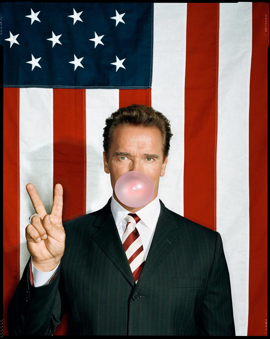 Arnold Schwarzenegger - Santa Monica, CA - V Life Magazine